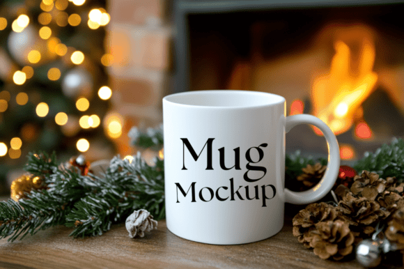 Download Christmas White Mug Mockup - Mug mockup Collection